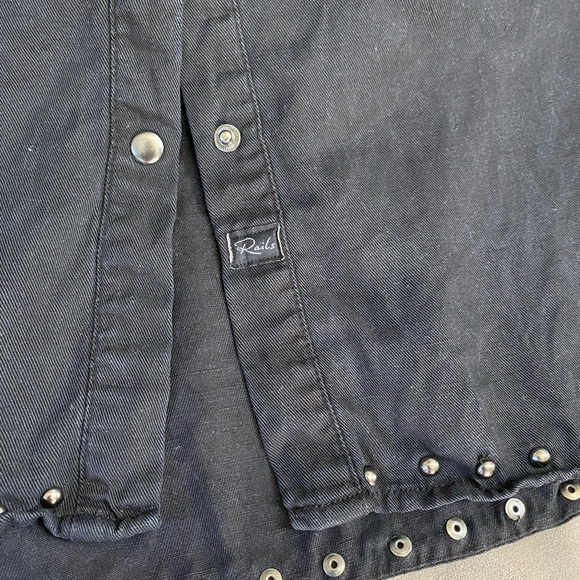 {Rails} Studded Chambray Shirt Dress - Picture 5 of 7